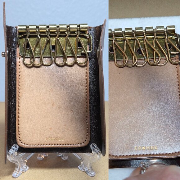 Vintage Hereford Complete Leather Wallet Gift Box Set with Original Inserts - Picture 7 of 13